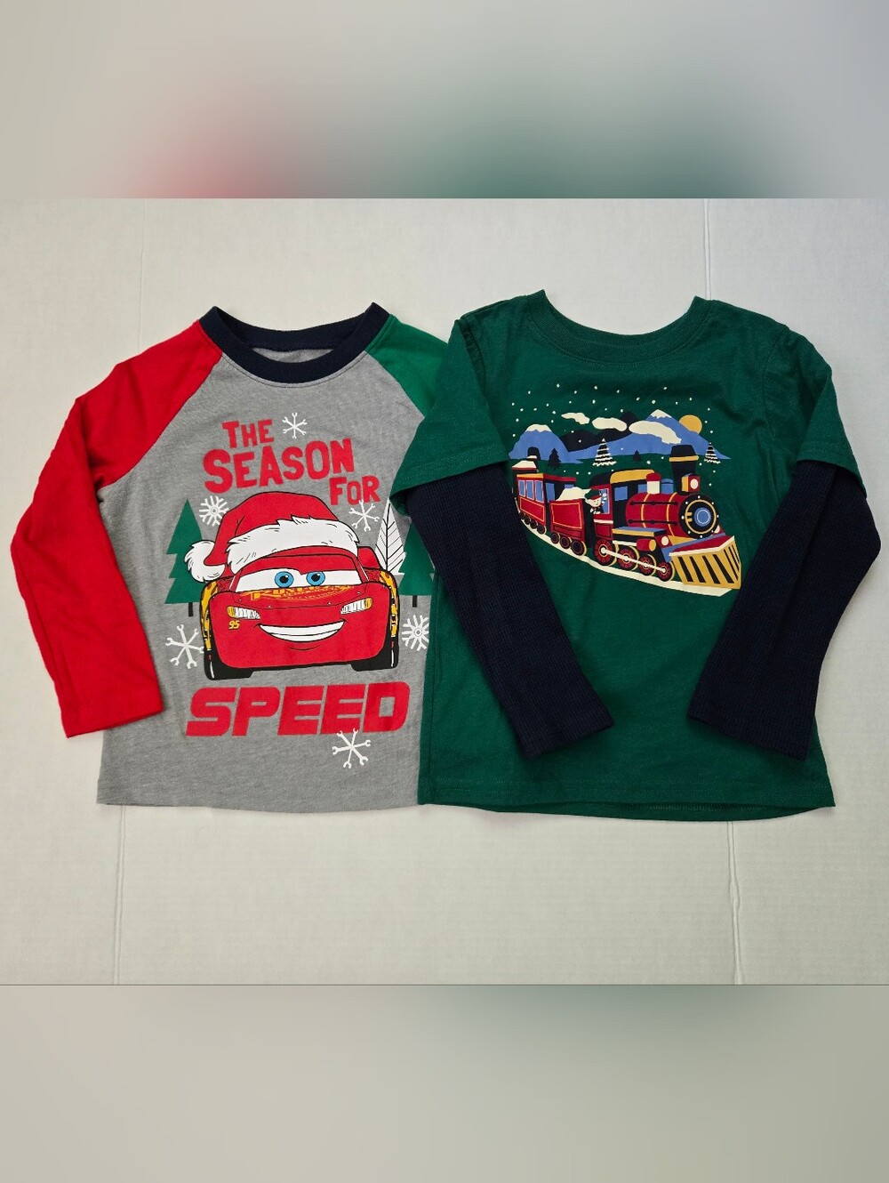 Toddler Holiday Long-Sleeve Tee Bundle - 4T